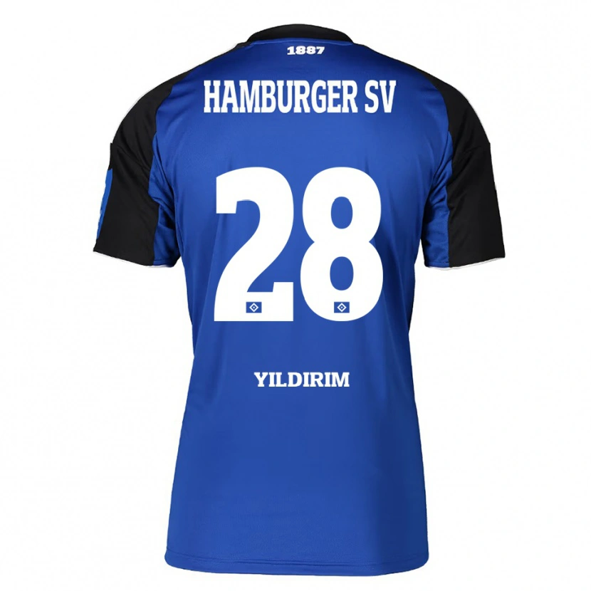 Danxen Herren Mehmet Yildirim #28 Blau Schwarz Auswärtstrikot Trikot 2025/26 T-Shirt Österreich