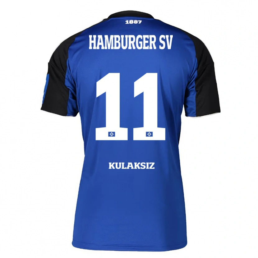 Danxen Herren Onurhan Kulaksız #11 Blau Schwarz Auswärtstrikot Trikot 2025/26 T-Shirt Österreich