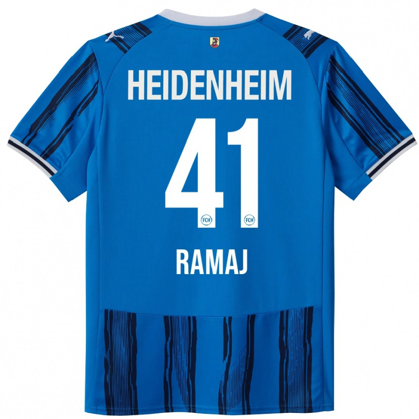 Danxen Herren Diant Ramaj #41 Blau Marineblau Auswärtstrikot Trikot 2025/26 T-Shirt Österreich