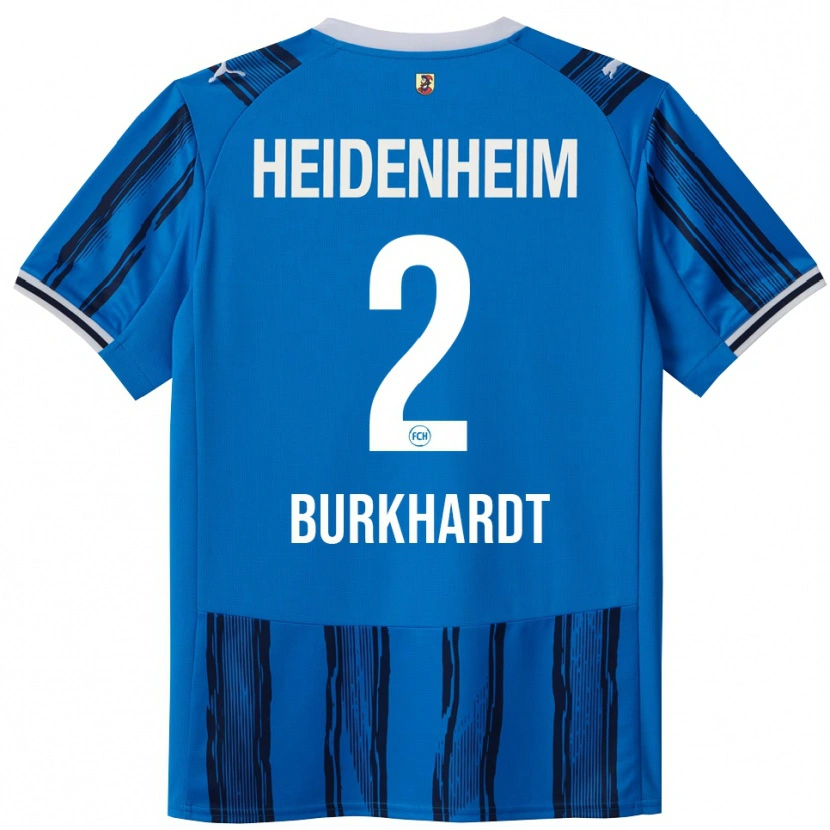 Danxen Herren Hannes Burkhardt #2 Blau Marineblau Auswärtstrikot Trikot 2025/26 T-Shirt Österreich