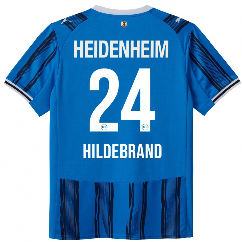 Danxen Herren Jan Hildebrandt #24 Blau Marineblau Auswärtstrikot Trikot 2025/26 T-Shirt Österreich