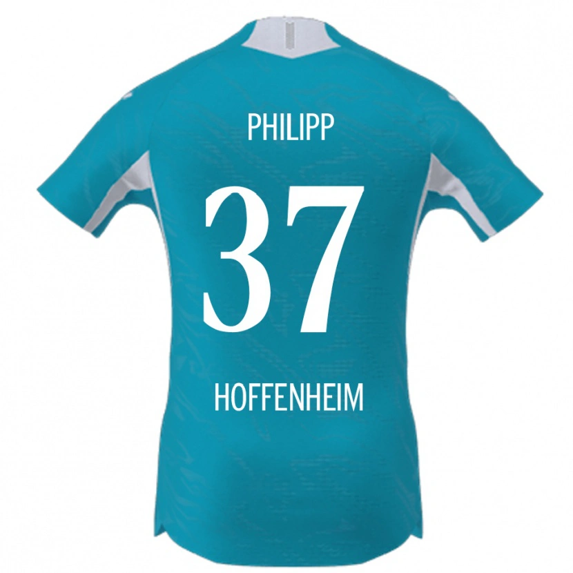 Danxen Herren Luca Philipp #37 Himmelblau Auswärtstrikot Trikot 2025/26 T-Shirt Österreich