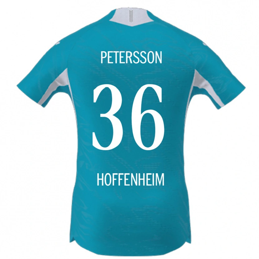 Danxen Herren Lúkas Petersson #36 Himmelblau Auswärtstrikot Trikot 2025/26 T-Shirt Österreich