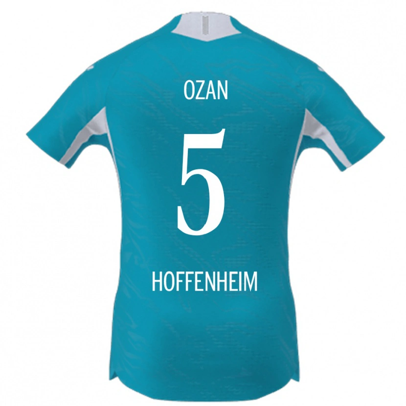 Danxen Herren Ozan Kabak #5 Himmelblau Auswärtstrikot Trikot 2025/26 T-Shirt Österreich