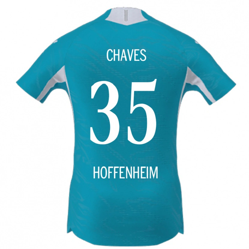 Danxen Herren Arthur Chaves #35 Himmelblau Auswärtstrikot Trikot 2025/26 T-Shirt Österreich
