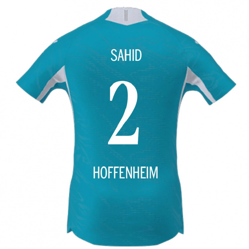 Danxen Herren Mohamed Sahid #2 Himmelblau Auswärtstrikot Trikot 2025/26 T-Shirt Österreich