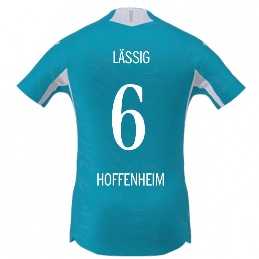 Danxen Herren Valentin Lässig #6 Himmelblau Auswärtstrikot Trikot 2025/26 T-Shirt Österreich