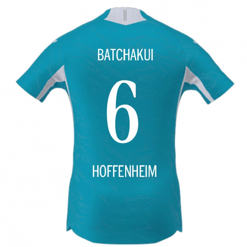 Danxen Herren Kylian Batchakui #6 Himmelblau Auswärtstrikot Trikot 2025/26 T-Shirt Österreich