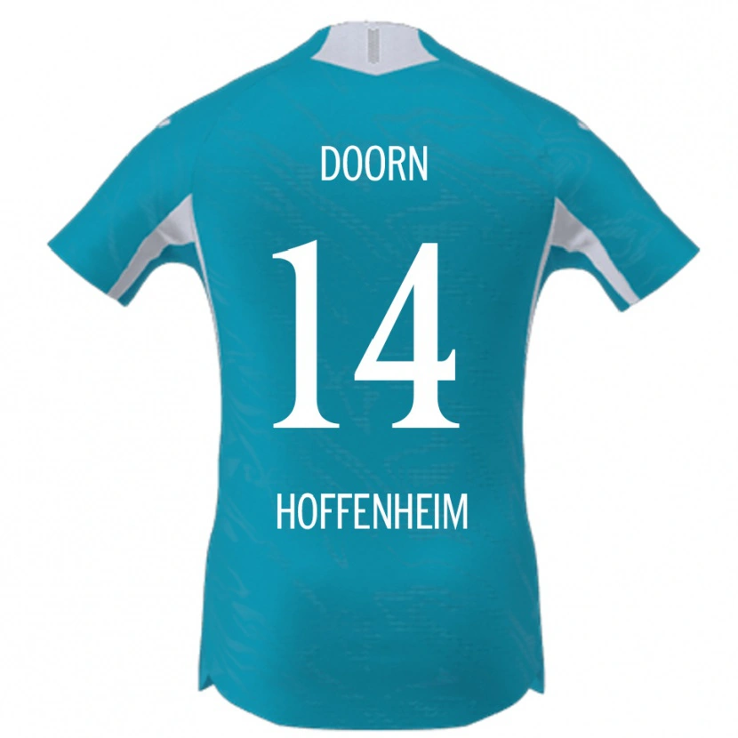 Danxen Herren Lisa Doorn #14 Himmelblau Auswärtstrikot Trikot 2025/26 T-Shirt Österreich