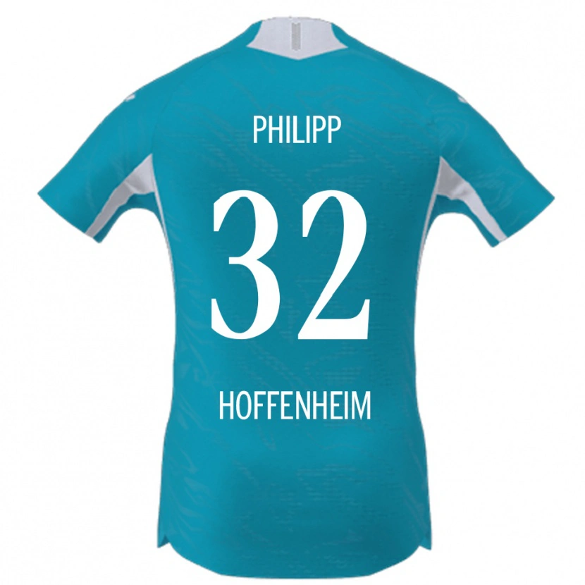 Danxen Herren Tim Philipp #32 Himmelblau Auswärtstrikot Trikot 2025/26 T-Shirt Österreich