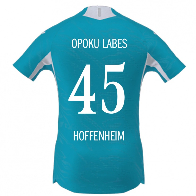 Danxen Herren Ben Opoku Labes #45 Himmelblau Auswärtstrikot Trikot 2025/26 T-Shirt Österreich