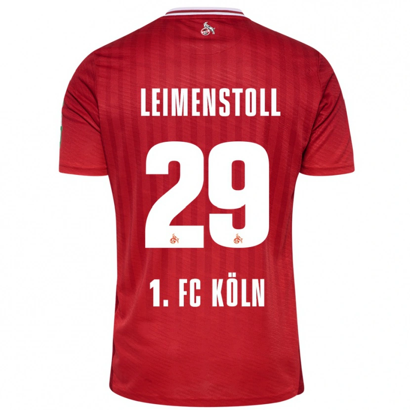 Danxen Herren Vanessa Leimen­stoll #29 Rot Weiß Auswärtstrikot Trikot 2025/26 T-Shirt Österreich