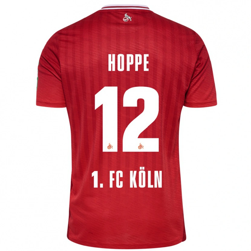 Danxen Herren Paula Hoppe #12 Rot Weiß Auswärtstrikot Trikot 2025/26 T-Shirt Österreich