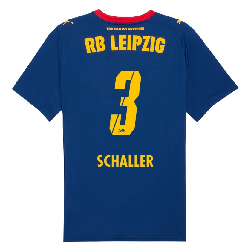 Danxen Herren Josefine Schaller #3 Marineblau Rot Auswärtstrikot Trikot 2025/26 T-Shirt Österreich