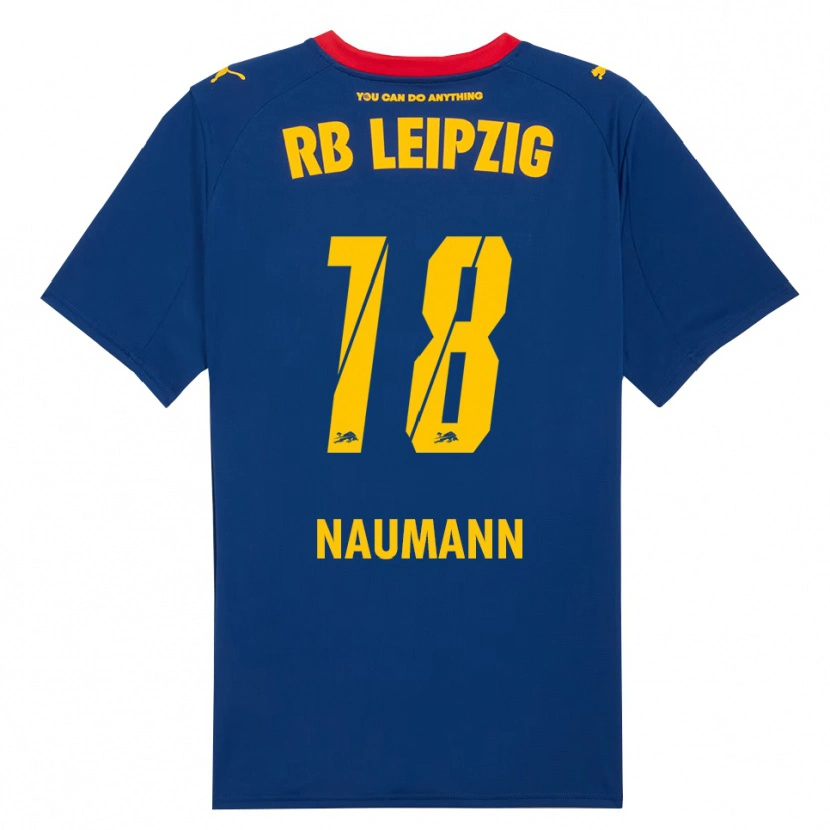 Danxen Herren Carlos Naumann #18 Marineblau Rot Auswärtstrikot Trikot 2025/26 T-Shirt Österreich