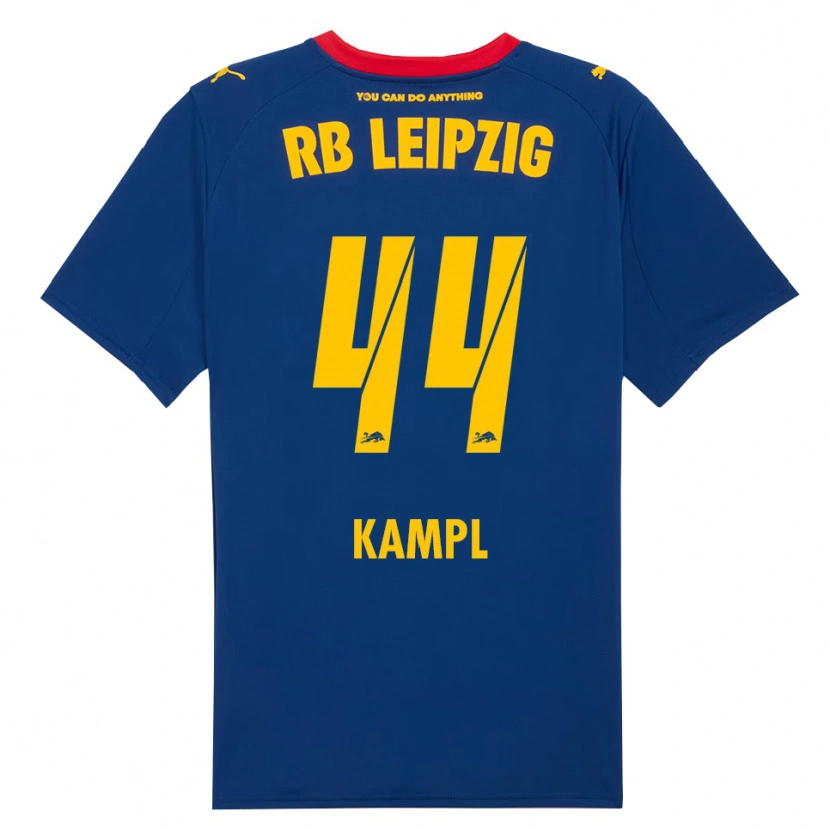 Danxen Herren Kevin Kampl #44 Marineblau Rot Auswärtstrikot Trikot 2025/26 T-Shirt Österreich
