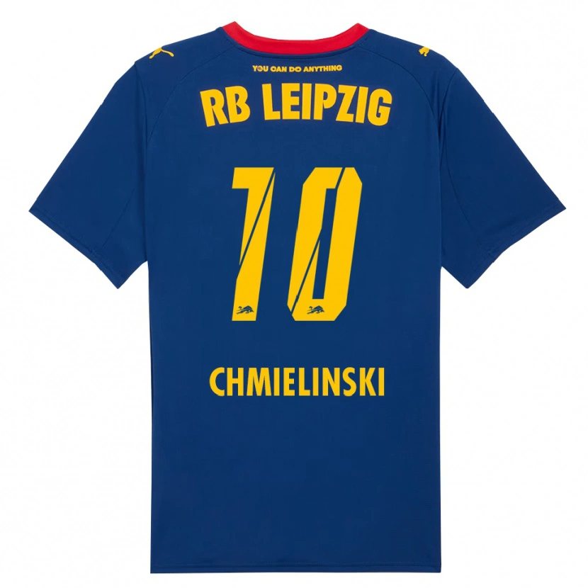 Danxen Herren Gina Chmielinski #10 Marineblau Rot Auswärtstrikot Trikot 2025/26 T-Shirt Österreich