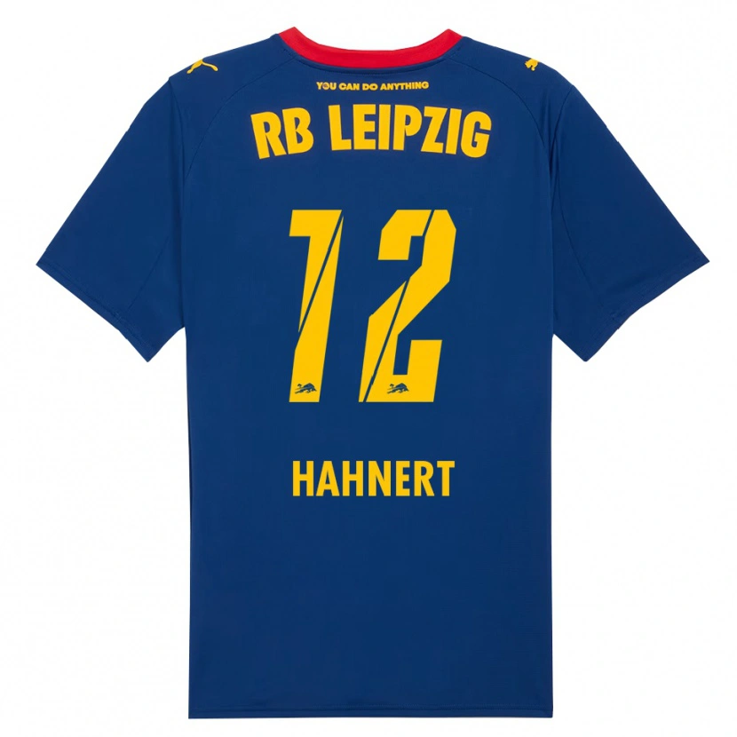Danxen Herren Ole Hähnert #12 Marineblau Rot Auswärtstrikot Trikot 2025/26 T-Shirt Österreich
