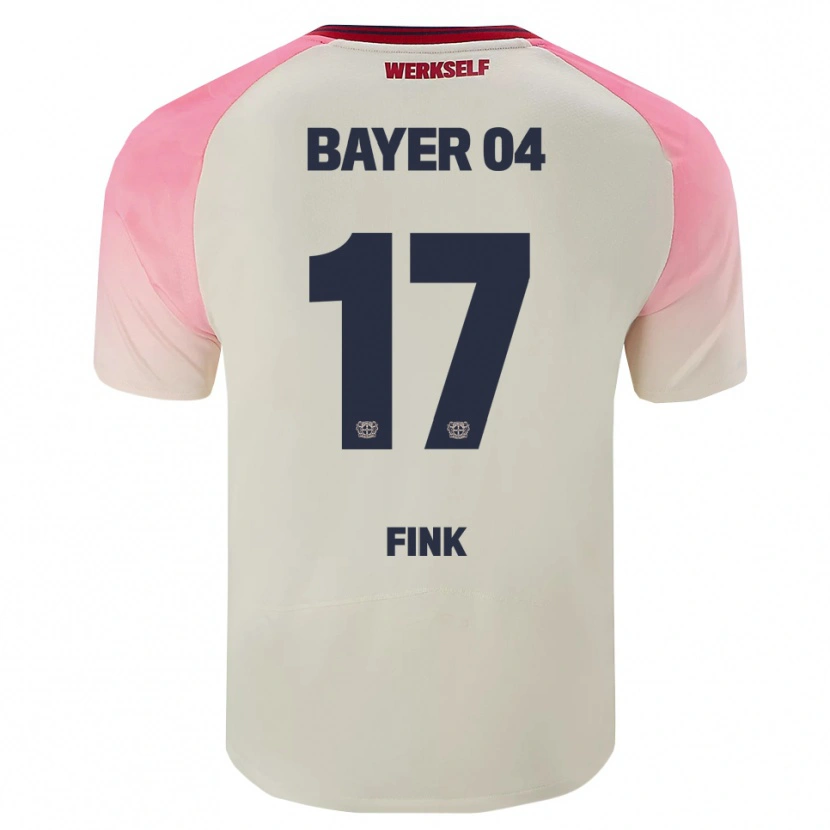Danxen Herren Felix Fink #17 Pink Cremeweiß Auswärtstrikot Trikot 2025/26 T-Shirt Österreich