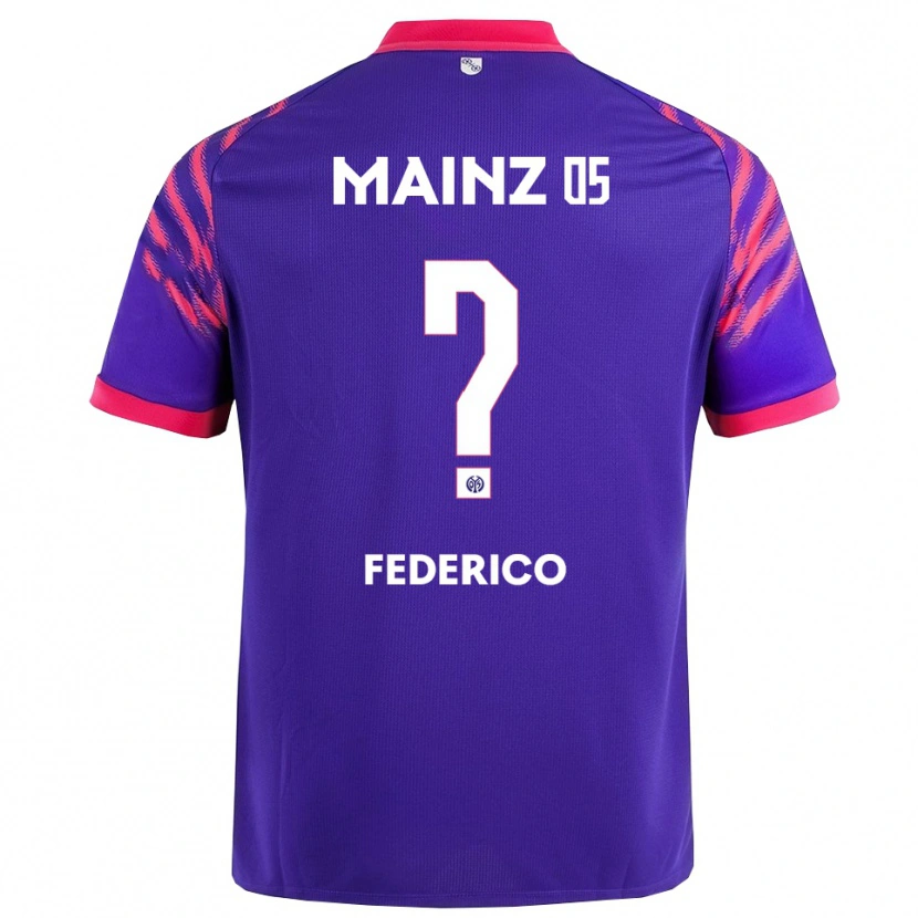 Danxen Herren Lorenzo Federico #0 Marineblau Pink Auswärtstrikot Trikot 2025/26 T-Shirt Österreich