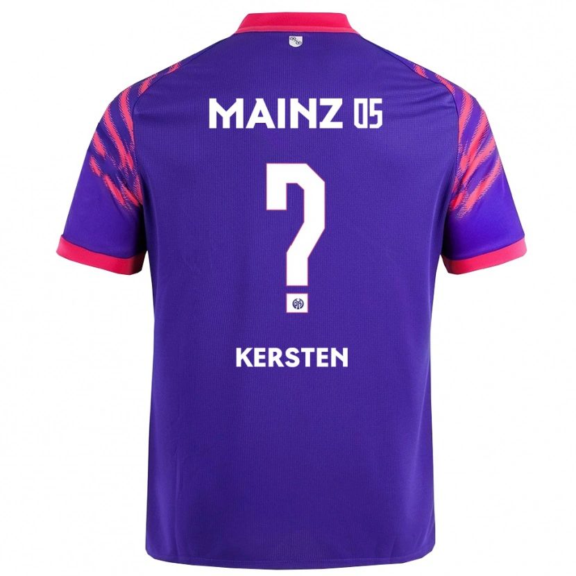 Danxen Herren Alessio Kersten #0 Marineblau Pink Auswärtstrikot Trikot 2025/26 T-Shirt Österreich