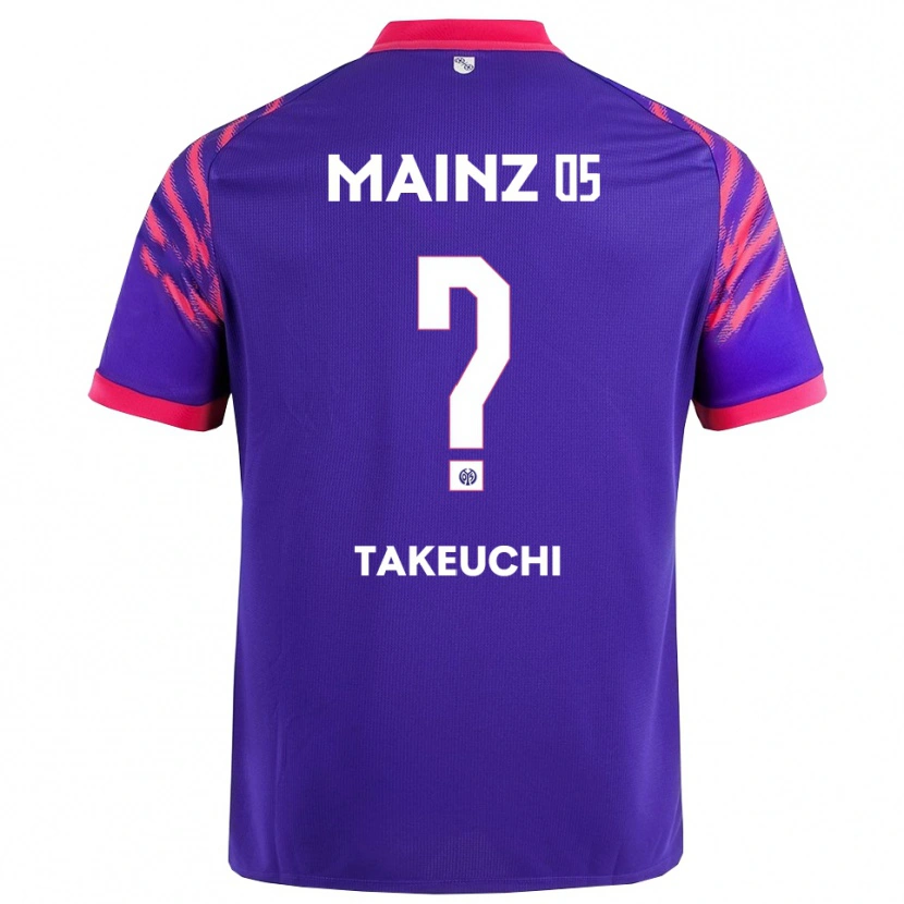 Danxen Herren Setoka Takeuchi #0 Marineblau Pink Auswärtstrikot Trikot 2025/26 T-Shirt Österreich