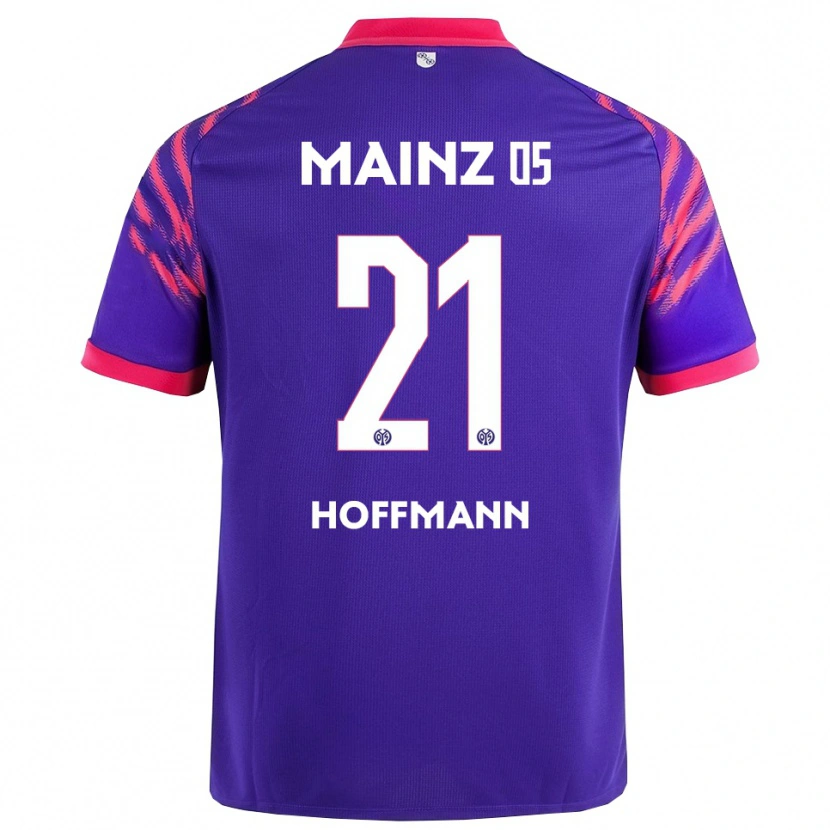 Danxen Herren Leon Hoffmann #21 Marineblau Pink Auswärtstrikot Trikot 2025/26 T-Shirt Österreich