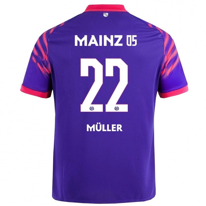 Danxen Herren Tim Müller #22 Marineblau Pink Auswärtstrikot Trikot 2025/26 T-Shirt Österreich