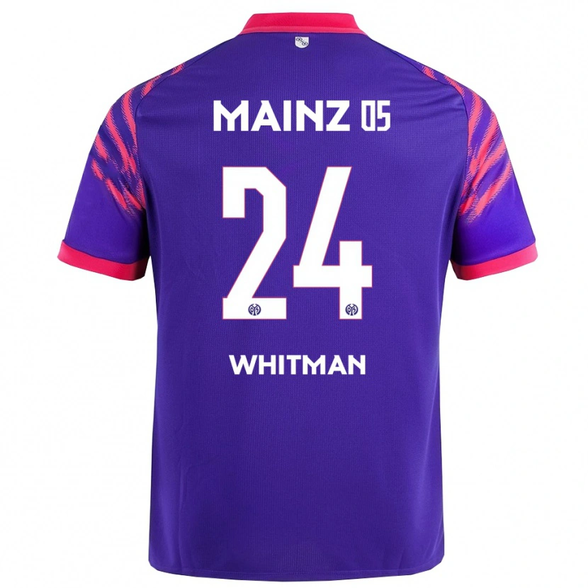 Danxen Herren Katherine Whitman #24 Marineblau Pink Auswärtstrikot Trikot 2025/26 T-Shirt Österreich