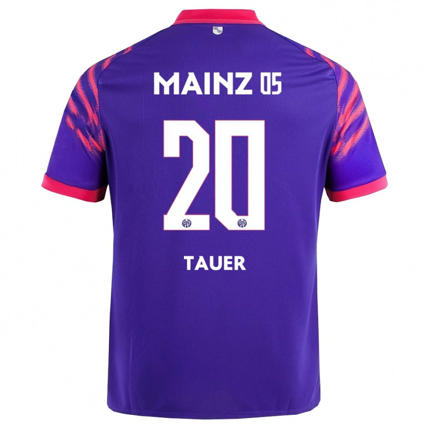 Danxen Herren Niklas Tauer #20 Marineblau Pink Auswärtstrikot Trikot 2025/26 T-Shirt Österreich