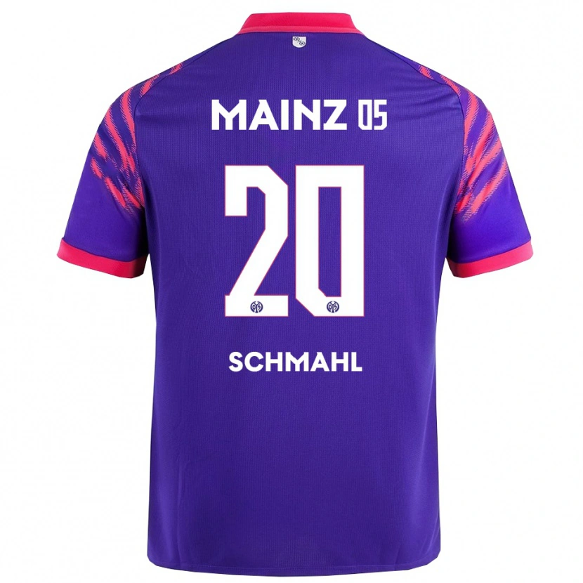 Danxen Herren Laura Schmahl #20 Marineblau Pink Auswärtstrikot Trikot 2025/26 T-Shirt Österreich