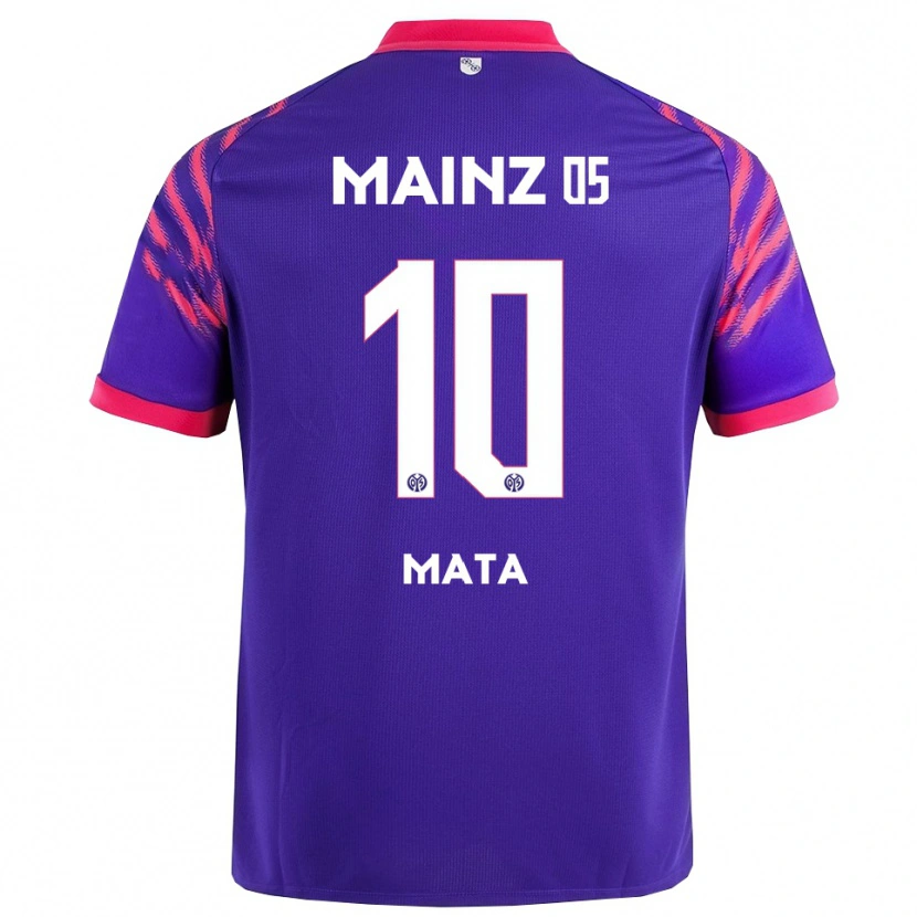 Danxen Herren Ken Mata #10 Marineblau Pink Auswärtstrikot Trikot 2025/26 T-Shirt Österreich