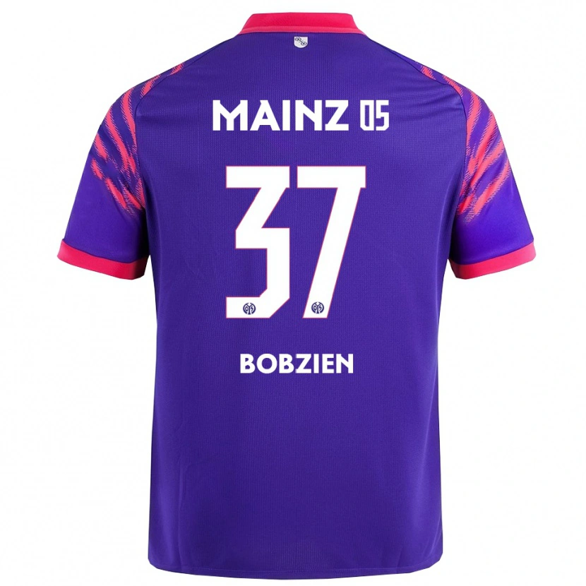 Danxen Herren Ben Bobzien #37 Marineblau Pink Auswärtstrikot Trikot 2025/26 T-Shirt Österreich
