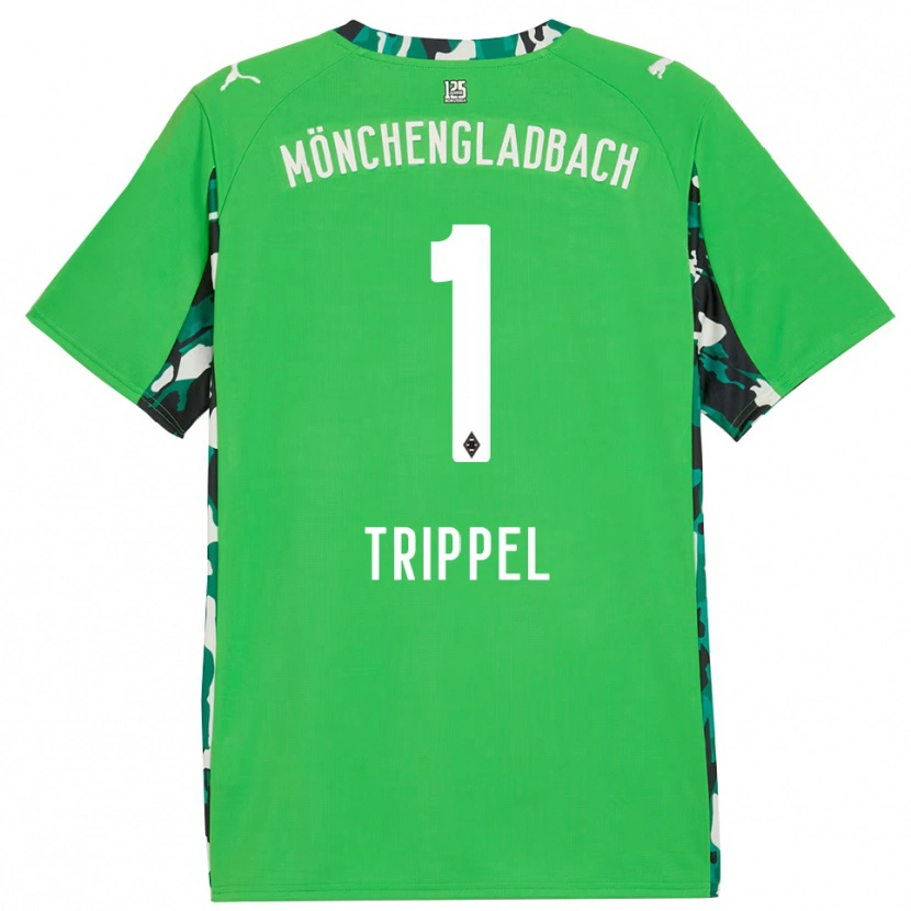 Danxen Herren Marcello Trippel #1 Grün Schwarz Auswärtstrikot Trikot 2025/26 T-Shirt Österreich