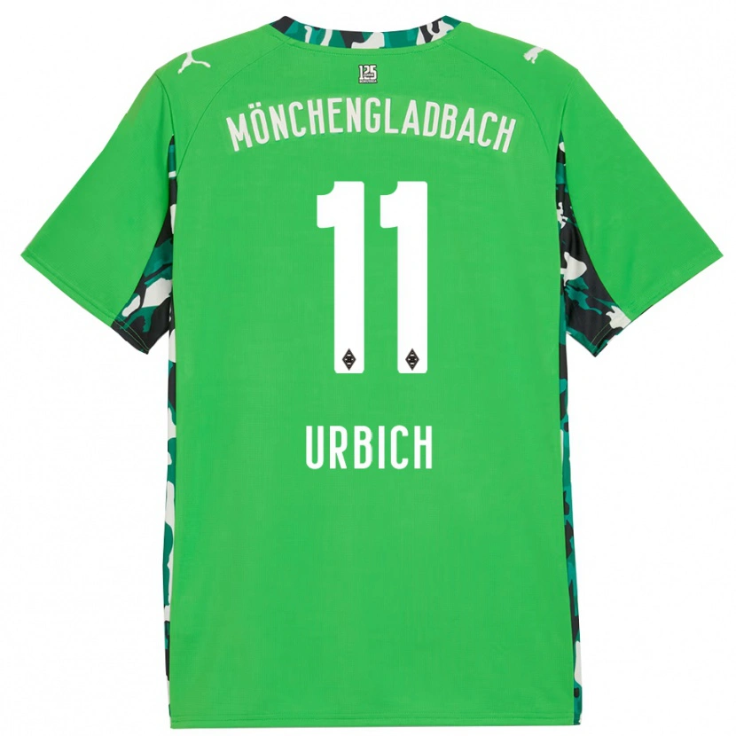 Danxen Herren Jan Urbich #11 Grün Schwarz Auswärtstrikot Trikot 2025/26 T-Shirt Österreich