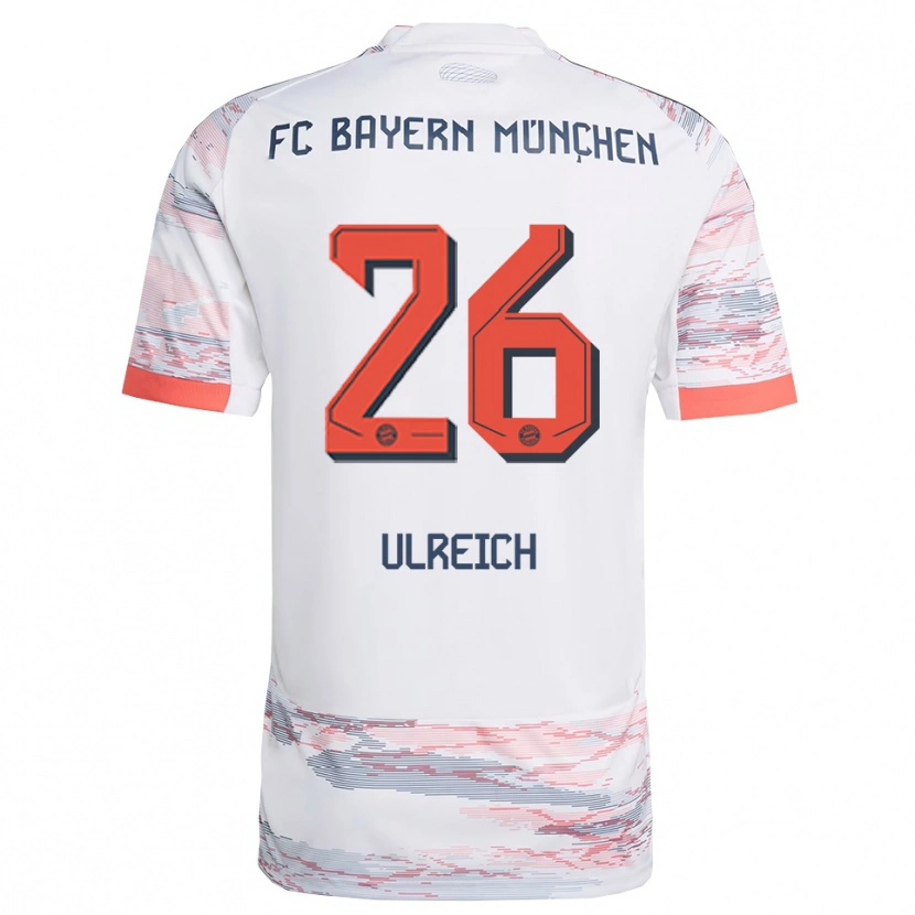 Danxen Herren Sven Ulreich #26 Weiß Grau Auswärtstrikot Trikot 2025/26 T-Shirt Österreich