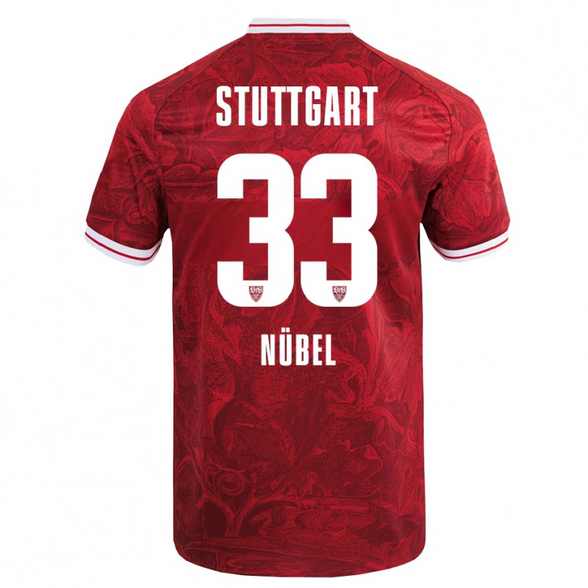 Danxen Herren Alexander Nübel #33 Rot Schwarz Auswärtstrikot Trikot 2025/26 T-Shirt Österreich