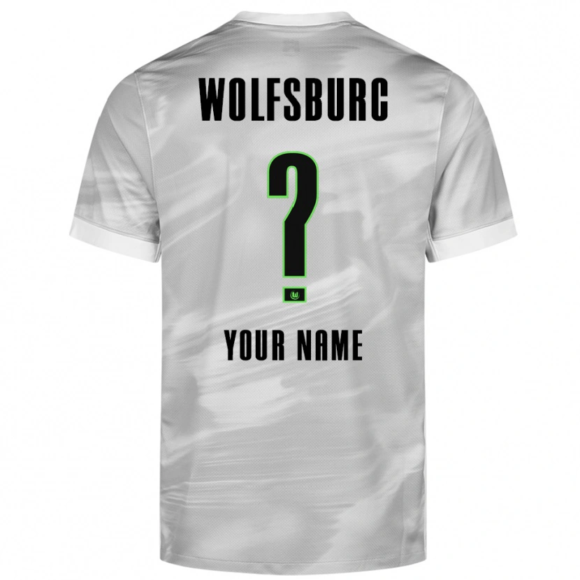 Danxen Herren Ihren Namen #0 Grau Weiß Auswärtstrikot Trikot 2025/26 T-Shirt Österreich