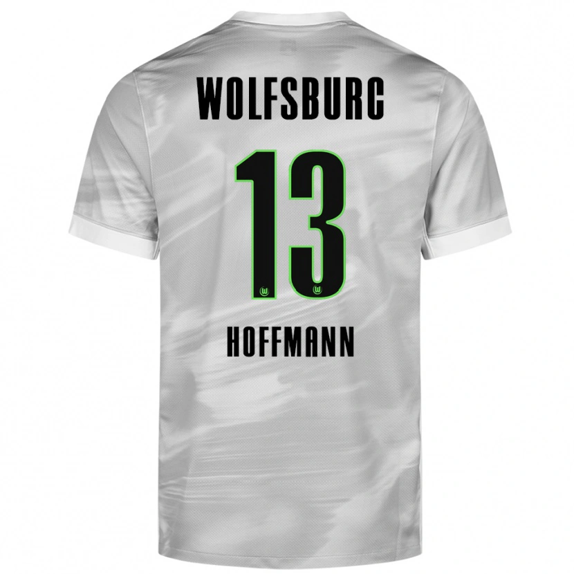 Danxen Herren Nils Hoffmann #13 Grau Weiß Auswärtstrikot Trikot 2025/26 T-Shirt Österreich