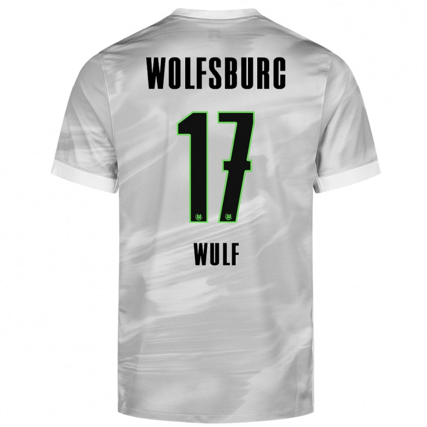 Danxen Herren Diego Wulf #17 Grau Weiß Auswärtstrikot Trikot 2025/26 T-Shirt Österreich
