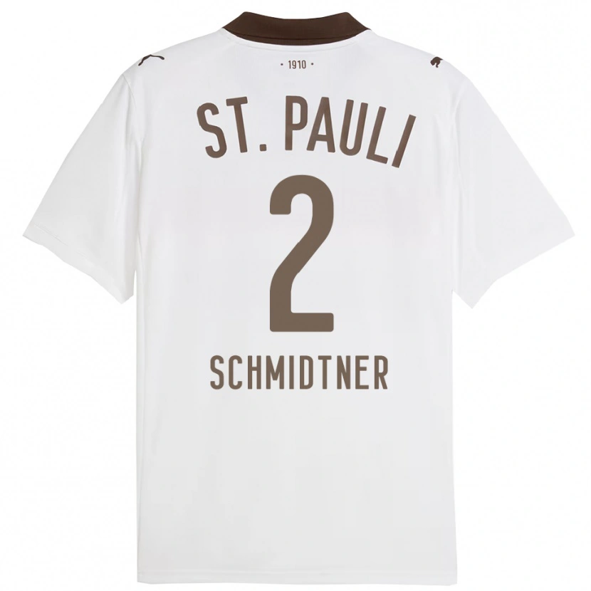 Danxen Herren Victor Schmidtner #2 Weiß Rot Auswärtstrikot Trikot 2025/26 T-Shirt Österreich