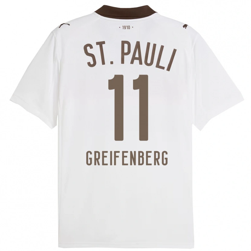 Danxen Herren Ann-Sophie Greifenberg #11 Weiß Rot Auswärtstrikot Trikot 2025/26 T-Shirt Österreich