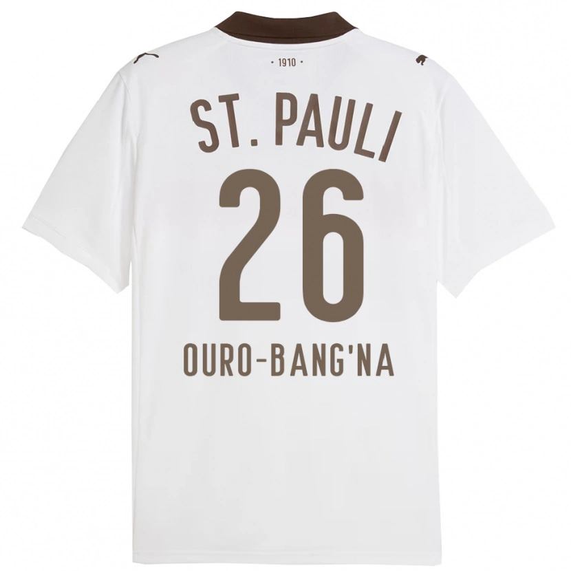 Danxen Herren Samir Ouro-Bang'na #26 Weiß Rot Auswärtstrikot Trikot 2025/26 T-Shirt Österreich