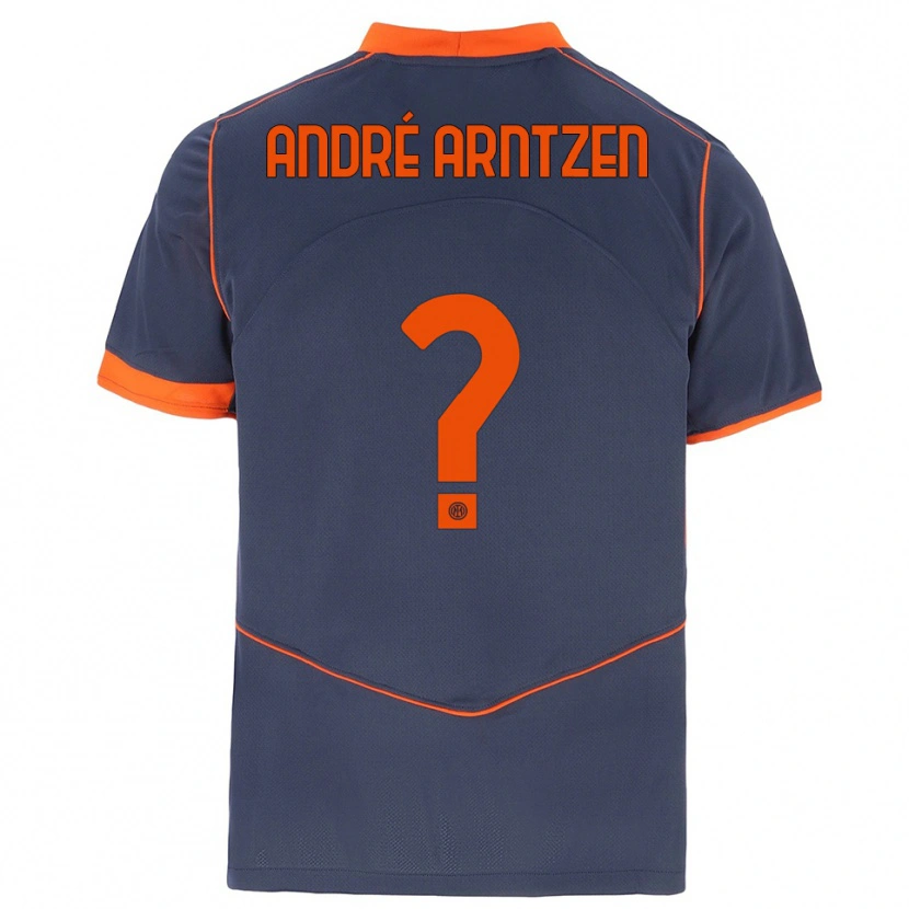 Danxen Herren Matheo André Arntzen #0 Grau Orange Ausweichtrikot Trikot 2025/26 T-Shirt Österreich