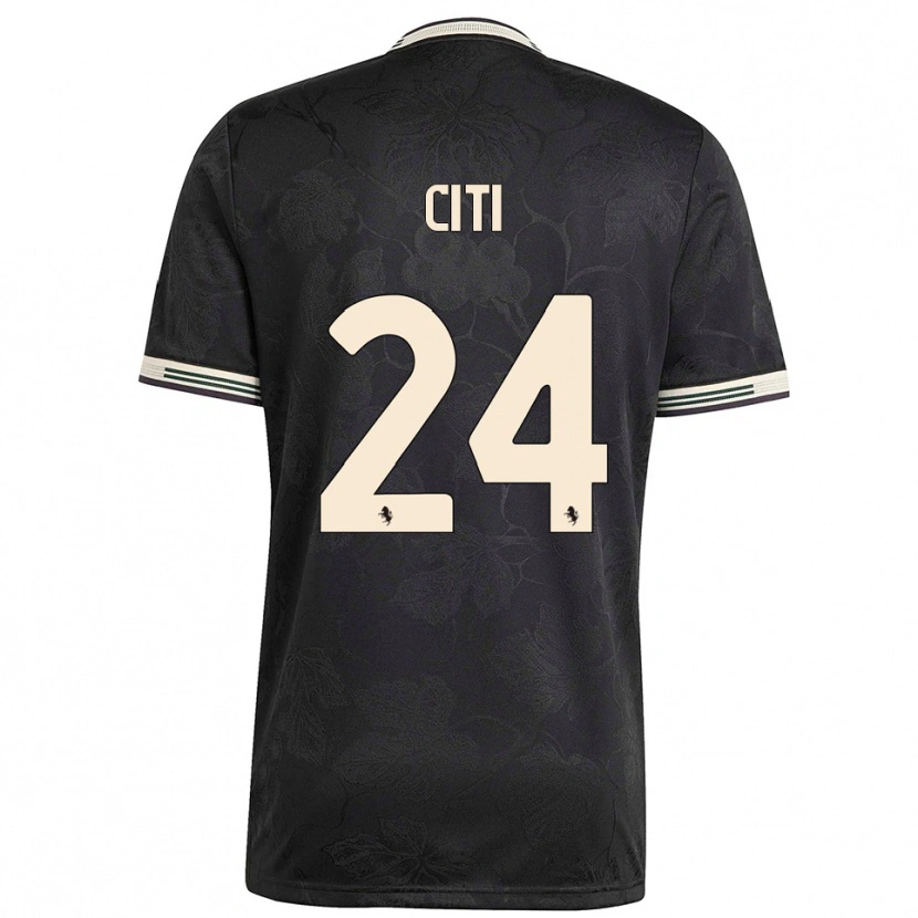 Danxen Herren Alessandro Citi #24 Schwarz Weiß Grün Ausweichtrikot Trikot 2025/26 T-Shirt Österreich