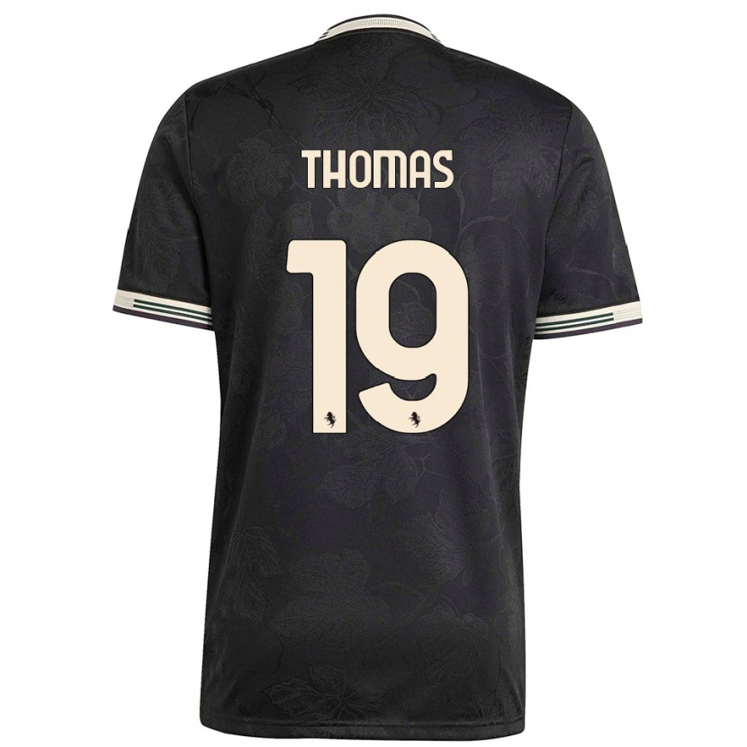 Danxen Herren Lindsey Thomas #19 Schwarz Weiß Grün Ausweichtrikot Trikot 2025/26 T-Shirt Österreich