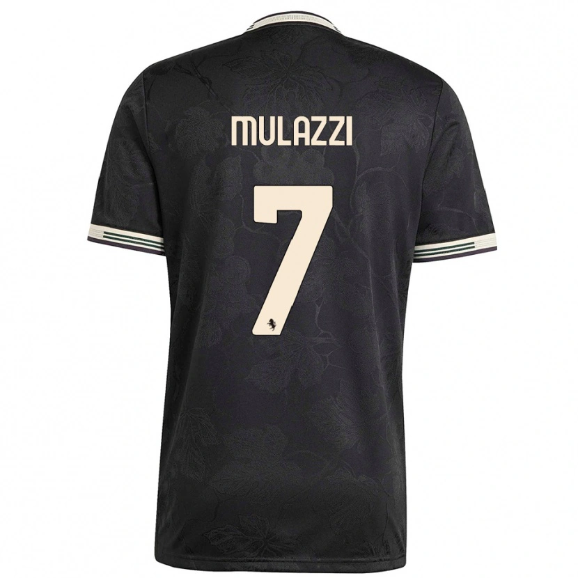 Danxen Herren Gabriele Mulazzi #7 Schwarz Weiß Grün Ausweichtrikot Trikot 2025/26 T-Shirt Österreich