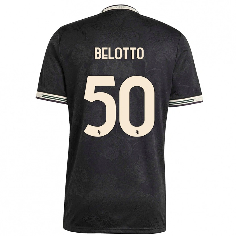 Danxen Herren Soledad Belotto #50 Schwarz Weiß Grün Ausweichtrikot Trikot 2025/26 T-Shirt Österreich