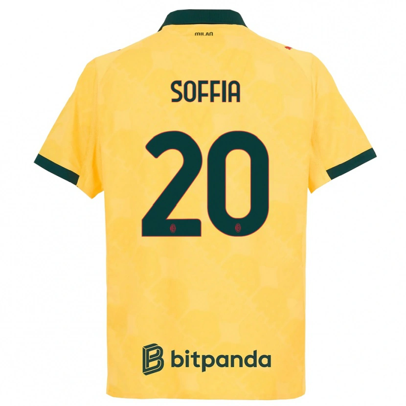 Danxen Herren Angelica Soffia #20 Gelb Schwarz Ausweichtrikot Trikot 2025/26 T-Shirt Österreich