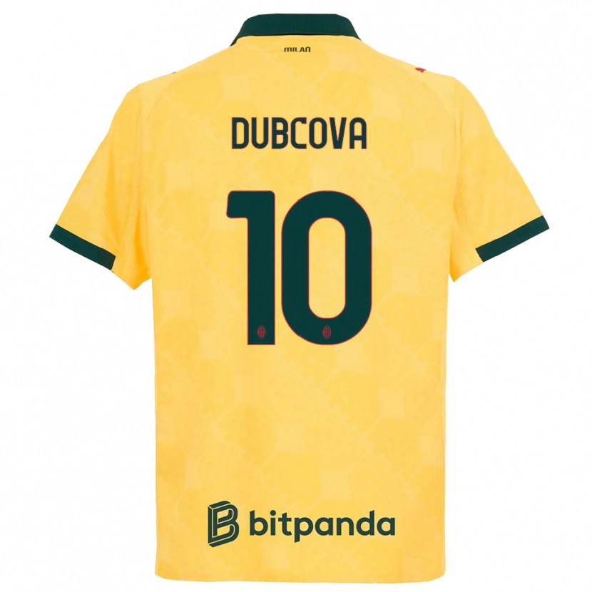 Danxen Herren Kamila Dubcova #10 Gelb Schwarz Ausweichtrikot Trikot 2025/26 T-Shirt Österreich